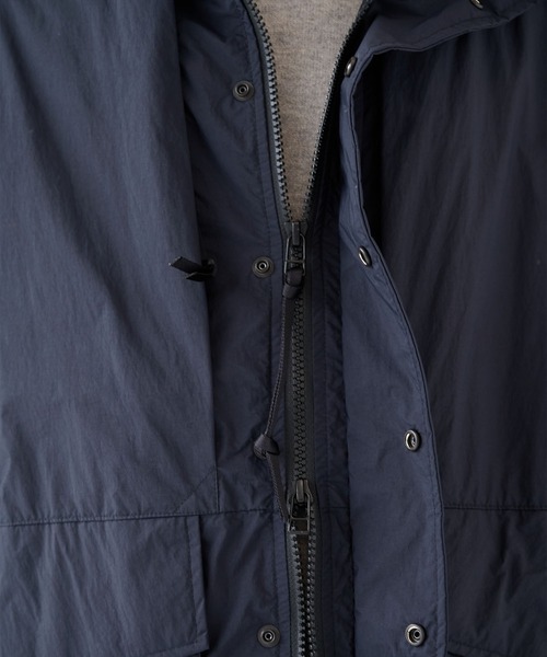 Product Twelve(プロダクトトゥエルブ)の「【Product Twelve】別注 Rain Jacket(ブルゾン・メンズ・グレー/ブラック・2/1)」の3枚目の写真