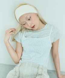 EN NEUME（エンノイム）の「【Set Up】Petit Flower Cami（キャミソール）」