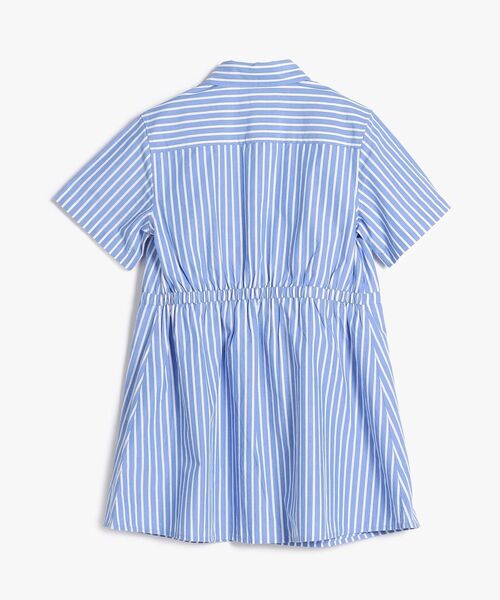 TOMMY HILFIGER（トミーヒルフィガー）の「POPLIN STRIPES SHIRT DRESS（ワンピース・キッズ・ピンク/ブルー・140cm/150cm/160cm/130cm）」の7枚目の写真