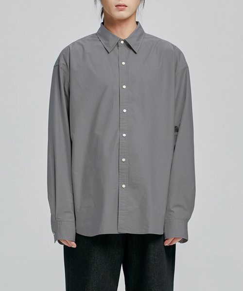 UNION BLUE(ユニオンブルー)の「LAUNDRY SHIRT (CHARCOAL)(シャツ/ブラウス・メンズ・その他・LARGE/MEDIUM/SMALL/X-LARGE/XX-LARGE)」の1枚目の写真