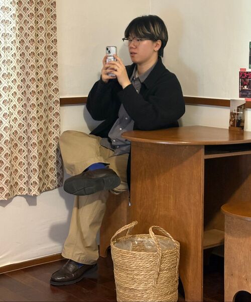 UNION BLUE(ユニオンブルー)の「LAUNDRY SHIRT (CHARCOAL)(シャツ/ブラウス・メンズ・その他・LARGE/MEDIUM/SMALL/X-LARGE/XX-LARGE)」の2枚目の写真
