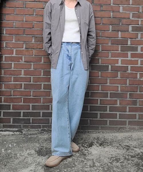 UNION BLUE(ユニオンブルー)の「LAUNDRY SHIRT (CHARCOAL)(シャツ/ブラウス・メンズ・その他・LARGE/MEDIUM/SMALL/X-LARGE/XX-LARGE)」の4枚目の写真