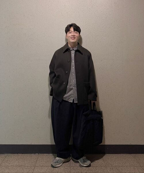 UNION BLUE(ユニオンブルー)の「LAUNDRY SHIRT (CHARCOAL)(シャツ/ブラウス・メンズ・その他・LARGE/MEDIUM/SMALL/X-LARGE/XX-LARGE)」の7枚目の写真