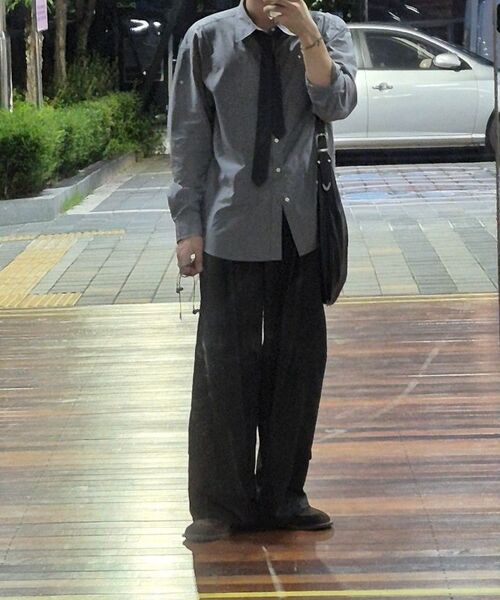 UNION BLUE(ユニオンブルー)の「LAUNDRY SHIRT (CHARCOAL)(シャツ/ブラウス・メンズ・その他・LARGE/MEDIUM/SMALL/X-LARGE/XX-LARGE)」の12枚目の写真