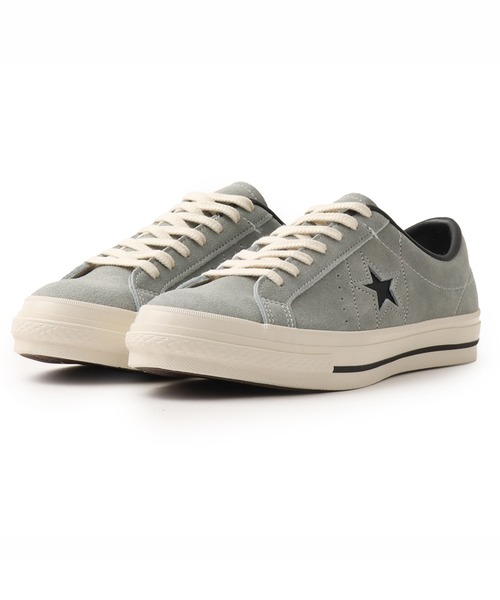CONVERSE(コンバース)の「CONVERSE ONE STAR J SUEDE / コンバース ワンスター J スエード(スニーカー・メンズ・グレー・28.0cm/27.5cm/27.0cm/26.5cm)」の1枚目の写真