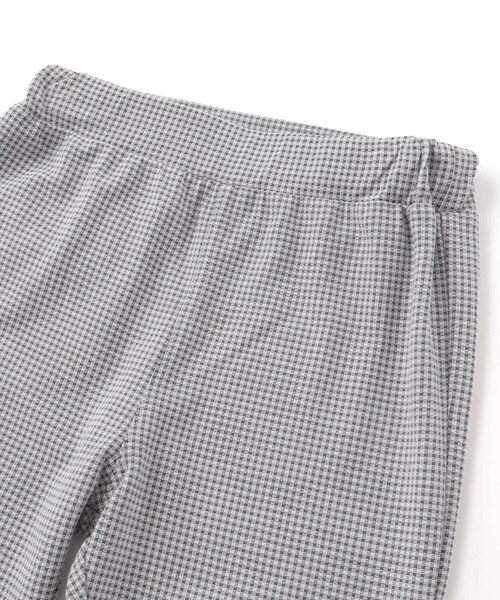 SLAP SLIP（スラップスリップ）の「裾フリル7分丈デニムニットチェックレギンス(80~120cm)（レギンス/スパッツ・キッズ・ブルー/グレー系その他/レッド系その他・120cm/90cm/110cm/80ｃｍ/100cm）」の10枚目の写真