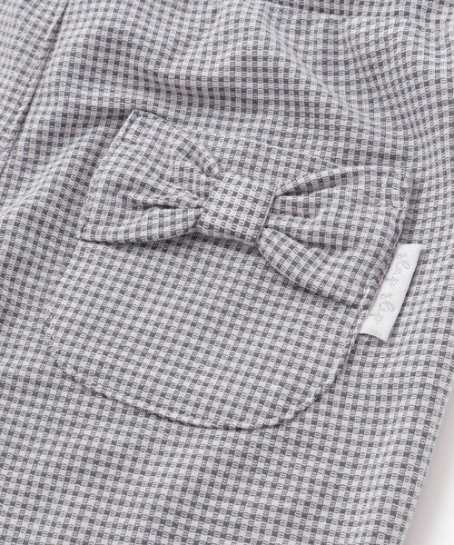 SLAP SLIP（スラップスリップ）の「裾フリル7分丈デニムニットチェックレギンス(80~120cm)（レギンス/スパッツ・キッズ・ブルー/グレー系その他/レッド系その他・120cm/90cm/110cm/80ｃｍ/100cm）」の11枚目の写真