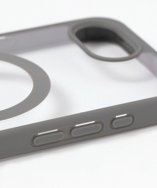 LAKOLE（ラコレ）の「MSiPhoneケース[iPhone16e] / 660691（スマホケース/カバー・レディース・アイボリー/パープル/チャコール・FREE）」の8枚目の写真