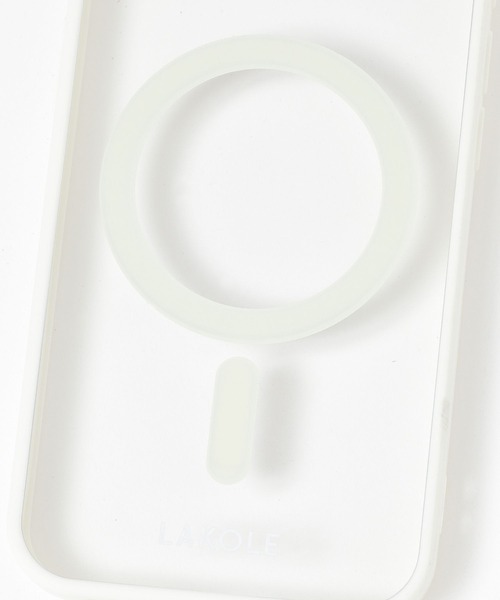 LAKOLE（ラコレ）の「MSiPhoneケース[iPhone16e] / 660691（スマホケース/カバー・レディース・アイボリー/パープル/チャコール・FREE）」の11枚目の写真