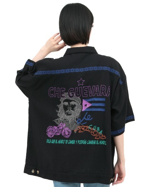 チチカカ(チチカカ)の「Rico 世界の偉人刺繍メンズシャツ(シャツ/ブラウス・レディース・その他1/その他3/その他2・FREE)」の22枚目の写真
