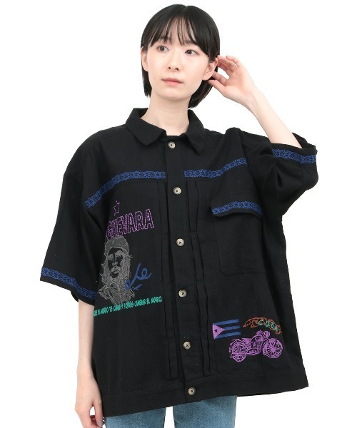 チチカカ(チチカカ)の「Rico 世界の偉人刺繍メンズシャツ(シャツ/ブラウス・レディース・その他1/その他3/その他2・FREE)」の13枚目の写真