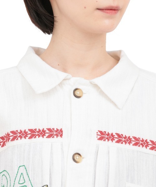 チチカカ(チチカカ)の「Rico 世界の偉人刺繍メンズシャツ(シャツ/ブラウス・レディース・その他1/その他3/その他2・FREE)」の15枚目の写真
