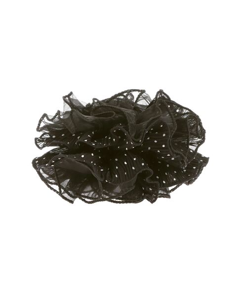 EATME（イートミー）の「ドット×オーガンジシュシュ（シュシュ・レディース・ブラック・FREE）」の3枚目の写真