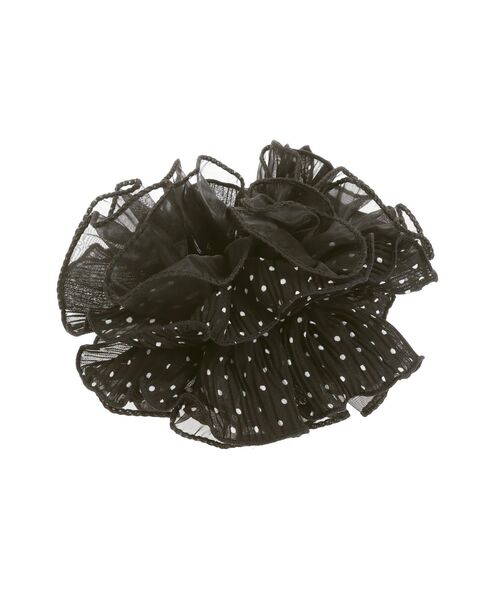 EATME（イートミー）の「ドット×オーガンジシュシュ（シュシュ・レディース・ブラック・FREE）」の6枚目の写真