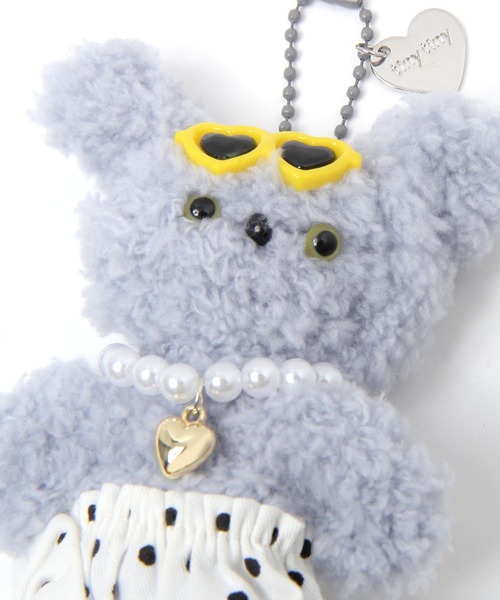 tiny tiny（ティニーティニー）の「オシャレアニマルチャーム[tiny tiny(ティニーティニー)]（チャーム・レディース・ライトブルー/イエロー/グレー/ライトブラウン/ピンク/ホワイト・0）」の16枚目の写真