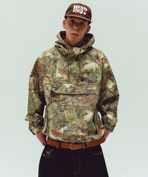 WKNDRS(ウィーキャンドース)の「RIPSTOP ANORAK JK (BROWN)(ナイロンジャケット・レディース・その他・MEDIUM/LARGE/X-LARGE)」の7枚目の写真