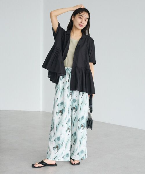 CRAFT STANDARD BOUTIQUE(クラフトスタンダードブティック)の「前後2WAYタンクトップインナー(キャミソール・レディース・ホワイト/ベージュ/ブラック・M/L)」の9枚目の写真