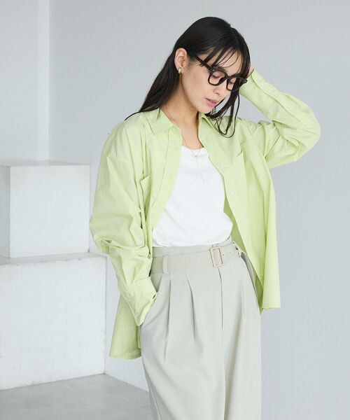 CRAFT STANDARD BOUTIQUE(クラフトスタンダードブティック)の「前後2WAYタンクトップインナー(キャミソール・レディース・ホワイト/ベージュ/ブラック・M/L)」の16枚目の写真
