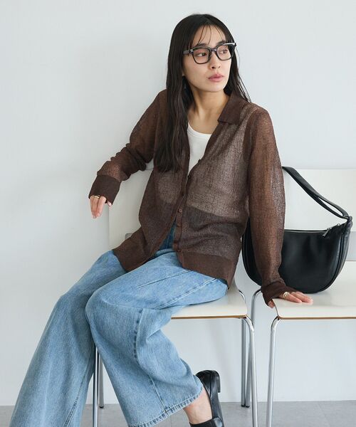CRAFT STANDARD BOUTIQUE(クラフトスタンダードブティック)の「前後2WAYタンクトップインナー(キャミソール・レディース・ホワイト/ベージュ/ブラック・M/L)」の20枚目の写真