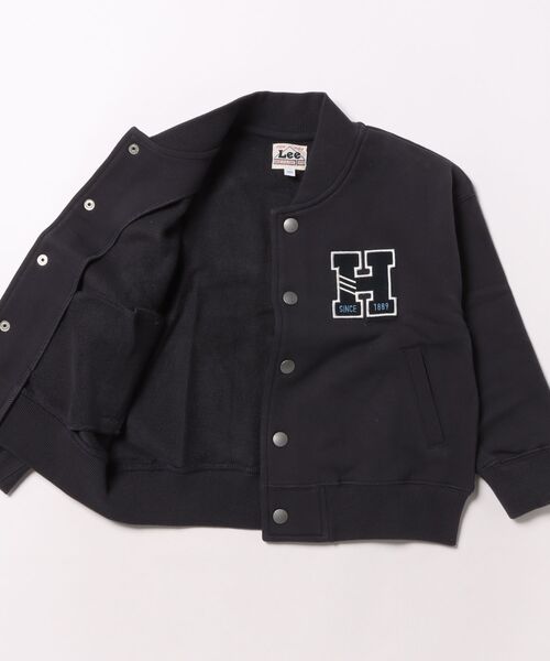 Lee（リー）の「Lee/リー【110-150cm】キッズ スウェットジャケット（その他アウター・キッズ・ネイビー・110/120/130/140/150）」の3枚目の写真