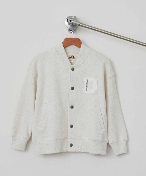 Lee（リー）の「Lee/リー【110-150cm】キッズ スウェットジャケット（その他アウター・キッズ・ネイビー/アイボリー・110/120/130/140/150）」の2枚目の写真