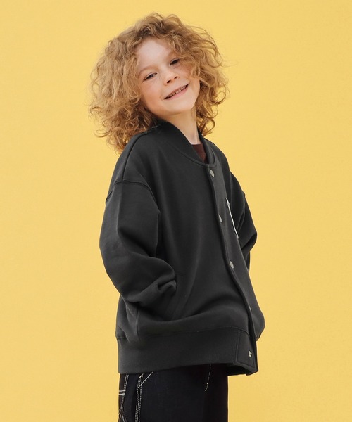 Lee（リー）の「Lee/リー【110-150cm】キッズ スウェットジャケット（その他アウター・キッズ・ネイビー・110/120/130/140/150）」の6枚目の写真