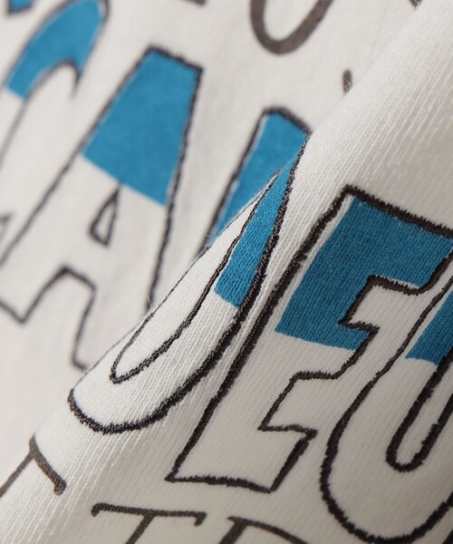 SHIPS any(シップス エニィ)の「【SHIPS any別注】La Hutte:〈洗濯機可能〉デザイン ロゴ プリント TEE 26SS(Tシャツ/カットソー・レディース・ブラウン/ホワイト系2/ホワイト系1/ピンク・ONE SIZE)」の16枚目の写真