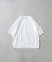 quadro（クオドロ）の「アサレチックポケ付プルオーバー（Tシャツ/カットソー）」