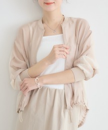 KATHARINE ROSS（キャサリンロス）の「【KATHARINE ROSS】シアー×メッシュブルゾン（ブルゾン）」