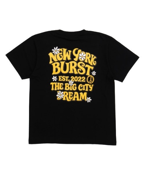 NEW YORK BURST(ニューヨークバースト)の「PEACEFUL NYB T-SHIRT(Tシャツ/カットソー・メンズ・ホワイト/ブラック/ライトブルー/ブラウン・XL/L/M)」の2枚目の写真