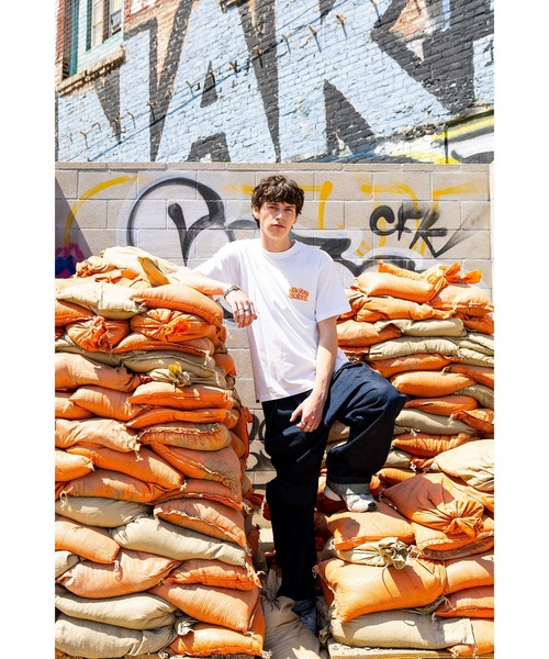 NEW YORK BURST(ニューヨークバースト)の「PEACEFUL NYB T-SHIRT(Tシャツ/カットソー・メンズ・ホワイト/ブラック/ライトブルー/ブラウン・XL/L/M)」の7枚目の写真
