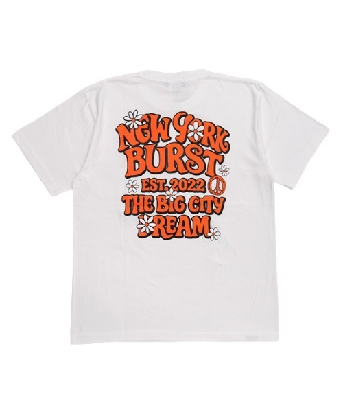 NEW YORK BURST(ニューヨークバースト)の「PEACEFUL NYB T-SHIRT(Tシャツ/カットソー・メンズ・ホワイト/ブラック/ライトブルー/ブラウン・XL/L/M)」の17枚目の写真