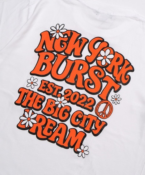 NEW YORK BURST(ニューヨークバースト)の「PEACEFUL NYB T-SHIRT(Tシャツ/カットソー・メンズ・ホワイト/ブラック/ライトブルー/ブラウン・XL/L/M)」の20枚目の写真