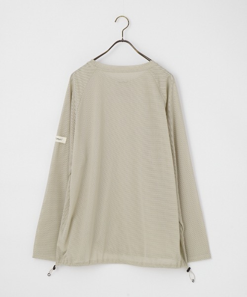 NORDISK（ノルディスク）の「[NORDISK/ノルディスク] 別注 ドローコード メッシュプルオーバー（Tシャツ/カットソー・レディース・チャコールグレー/ブラック/ベージュ・M/XL/L）」の21枚目の写真