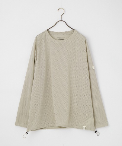 NORDISK（ノルディスク）の「[NORDISK/ノルディスク] 別注 ドローコード メッシュプルオーバー（Tシャツ/カットソー・レディース・チャコールグレー/ブラック/ベージュ・M/XL/L）」の20枚目の写真