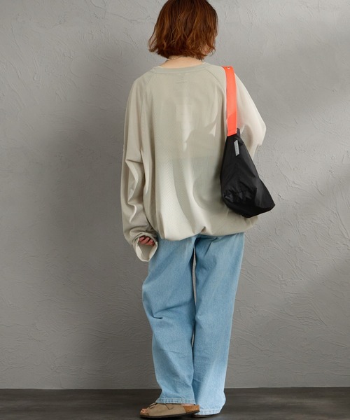 NORDISK（ノルディスク）の「[NORDISK/ノルディスク] 別注 ドローコード メッシュプルオーバー（Tシャツ/カットソー・レディース・チャコールグレー/ブラック/ベージュ・M/XL/L）」の10枚目の写真