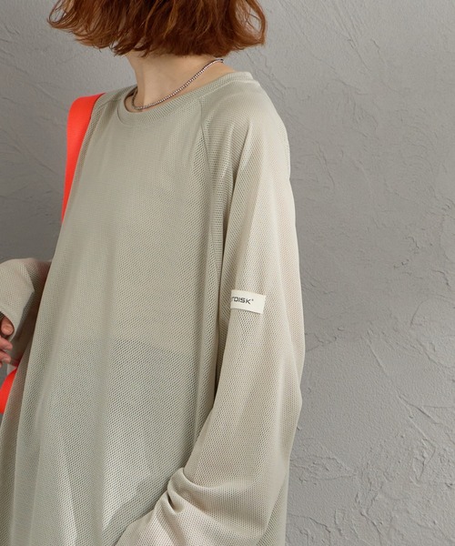 NORDISK（ノルディスク）の「[NORDISK/ノルディスク] 別注 ドローコード メッシュプルオーバー（Tシャツ/カットソー・レディース・チャコールグレー/ブラック/ベージュ・M/XL/L）」の11枚目の写真