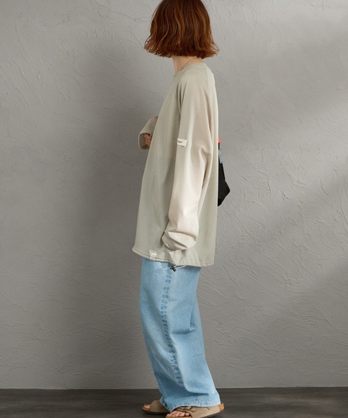 NORDISK（ノルディスク）の「[NORDISK/ノルディスク] 別注 ドローコード メッシュプルオーバー（Tシャツ/カットソー・レディース・チャコールグレー/ブラック/ベージュ・M/XL/L）」の17枚目の写真