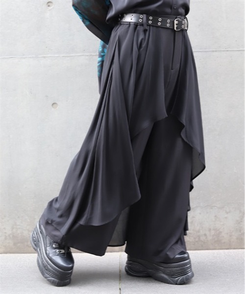 シアーレイヤードワイドパンツ（その他パンツ）｜REZEN（リゼン）の