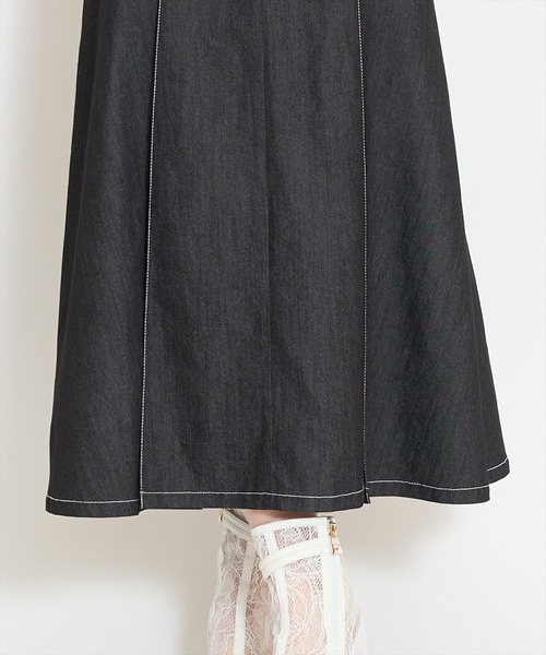 WILLSELECTION(ウィルセレクション)の「ステッチデザインフロントZIPワンピース(ワンピース・レディース・オフホワイト/ブラック/ネイビー・FREE)」の16枚目の写真