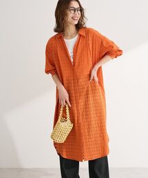 シャツワンピース（オレンジ/橙色系）ファッション通販 - ZOZOTOWN