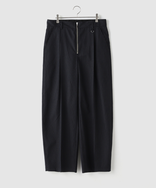 JOINT WORKS（ジョイントワークス）の「フロントジップスラックス / J Front Zip Slacks（スラックス・メンズ・ネイビー/チャコールグレー/ブラック・LARGE/MEDIUM）」の3枚目の写真