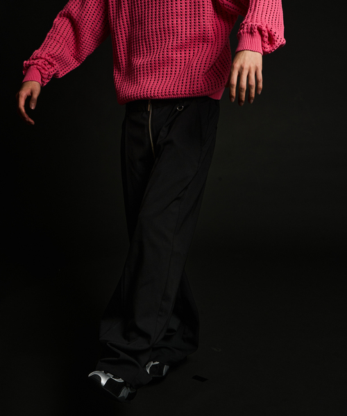 JOINT WORKS（ジョイントワークス）の「フロントジップスラックス / J Front Zip Slacks（スラックス・メンズ・ネイビー/チャコールグレー/ブラック・LARGE/MEDIUM）」の9枚目の写真