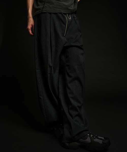 JOINT WORKS（ジョイントワークス）の「フロントジップスラックス / J Front Zip Slacks（スラックス・メンズ・ネイビー/チャコールグレー/ブラック・LARGE/MEDIUM）」の17枚目の写真