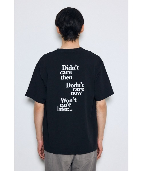 AZUL by moussy(アズールバイマウジー)の「引き揃え天竺バックメッセージロゴTシャツ(Tシャツ/カットソー・メンズ・ブラック/ライトブルー/ホワイト/ライトグレー・SMALL/MEDIUM/LARGE)」の15枚目の写真
