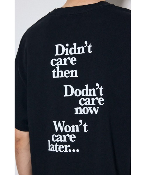 AZUL by moussy(アズールバイマウジー)の「引き揃え天竺バックメッセージロゴTシャツ(Tシャツ/カットソー・メンズ・ブラック/ライトブルー/ホワイト/ライトグレー・SMALL/MEDIUM/LARGE)」の16枚目の写真