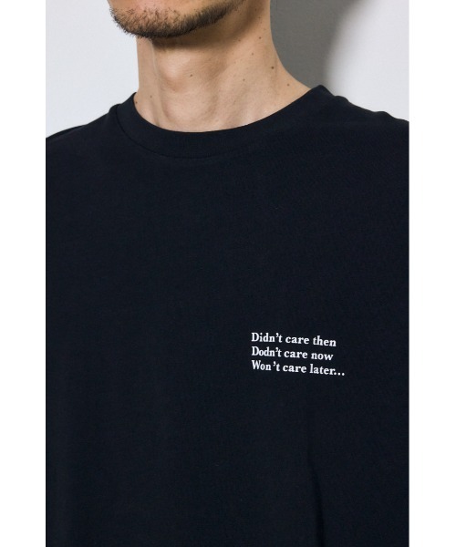 AZUL by moussy(アズールバイマウジー)の「引き揃え天竺バックメッセージロゴTシャツ(Tシャツ/カットソー・メンズ・ブラック/ライトブルー/ホワイト/ライトグレー・SMALL/MEDIUM/LARGE)」の17枚目の写真