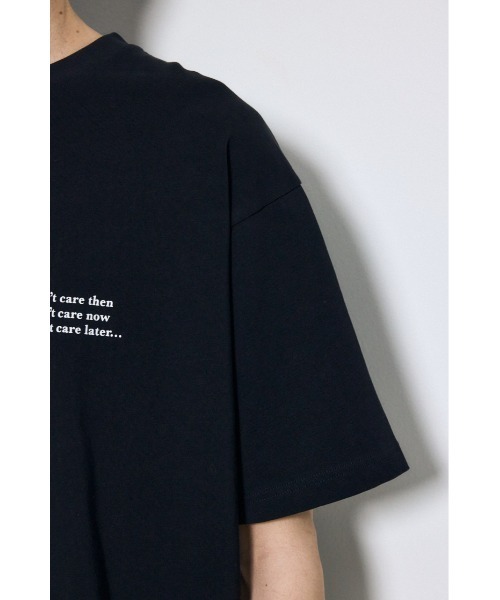 AZUL by moussy(アズールバイマウジー)の「引き揃え天竺バックメッセージロゴTシャツ(Tシャツ/カットソー・メンズ・ブラック/ライトブルー/ホワイト/ライトグレー・SMALL/MEDIUM/LARGE)」の18枚目の写真