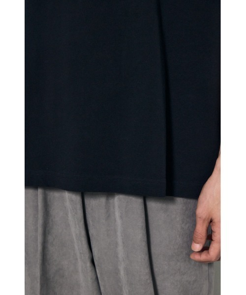AZUL by moussy(アズールバイマウジー)の「引き揃え天竺バックメッセージロゴTシャツ(Tシャツ/カットソー・メンズ・ブラック/ライトブルー/ホワイト/ライトグレー・SMALL/MEDIUM/LARGE)」の19枚目の写真