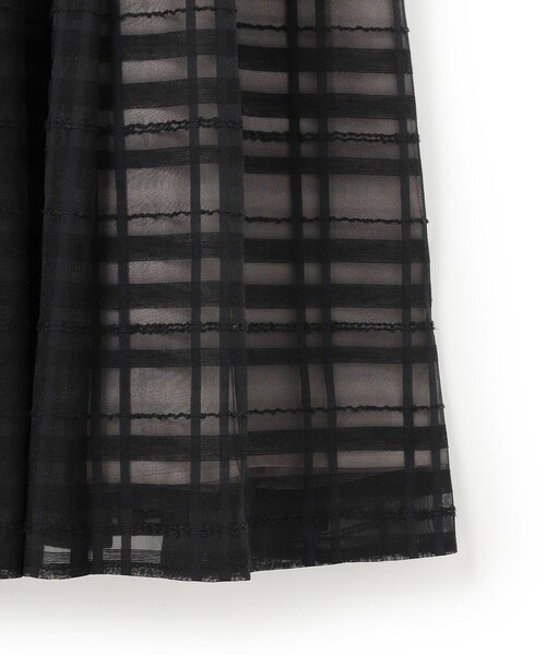 TOCCA（トッカ）の「FLOATING CHECK ドレス（ワンピース・レディース・ブラック系5/グレー系5・0/4/6/2）」の21枚目の写真